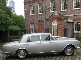Classic Rolls Royce wedding car hire in Petersfield